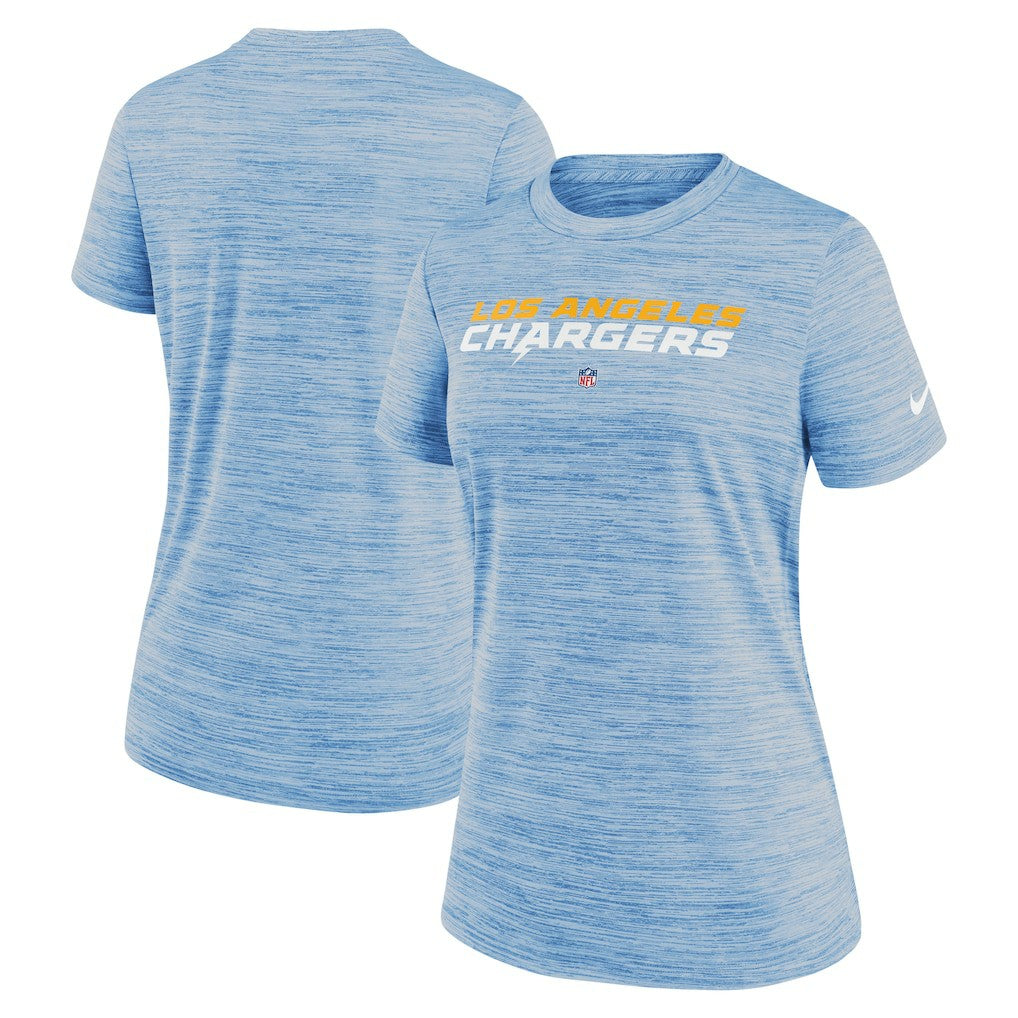 Los Angeles Chargers Nike Women's Sideline Velocity Performance T-Shirt