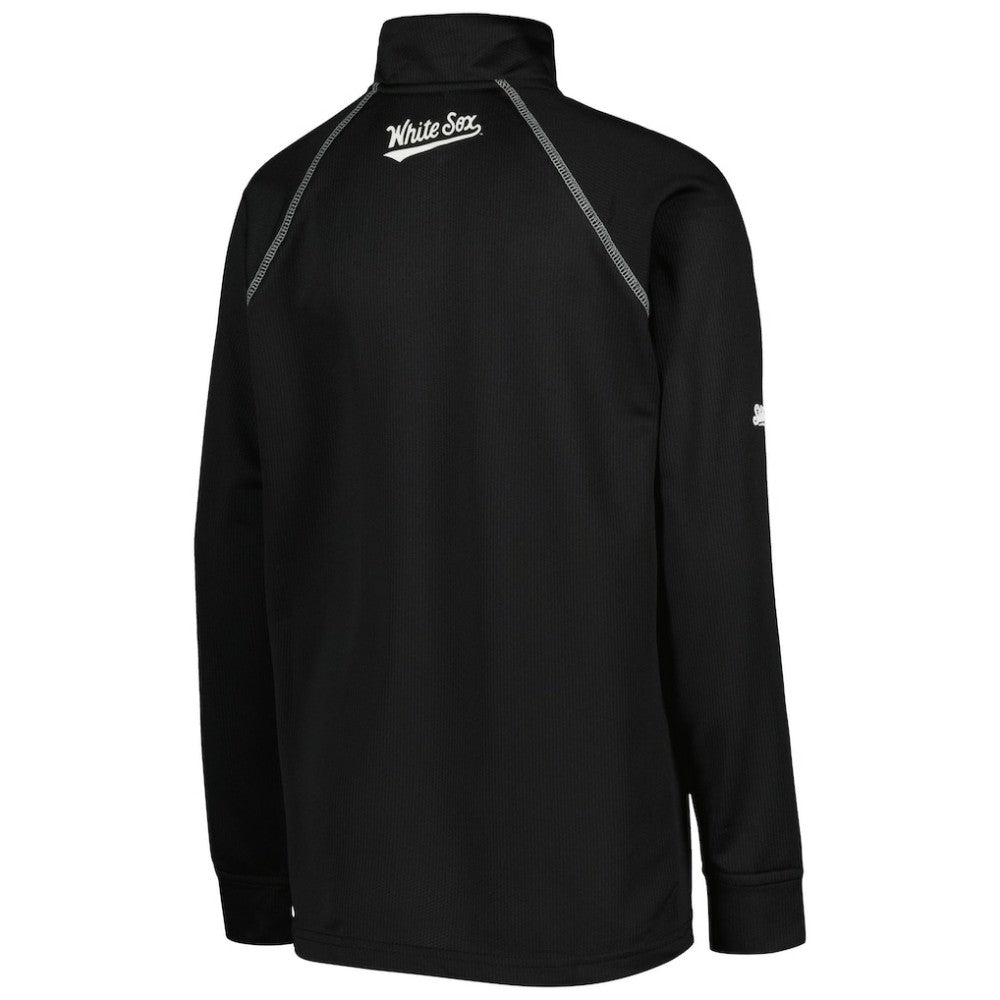 Chicago White Sox Stitches Youth Team Raglan Quarter-Zip Jacket | MLB Outlet