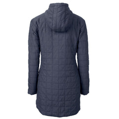 Denver Broncos  Cutter & Buck Women's Rainier Primaloft Eco Hooded Long Lightweight Coat