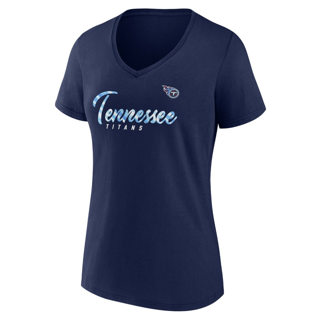 Tennessee Titans Fanatics Women's Shine Time V-Neck T-Shirt