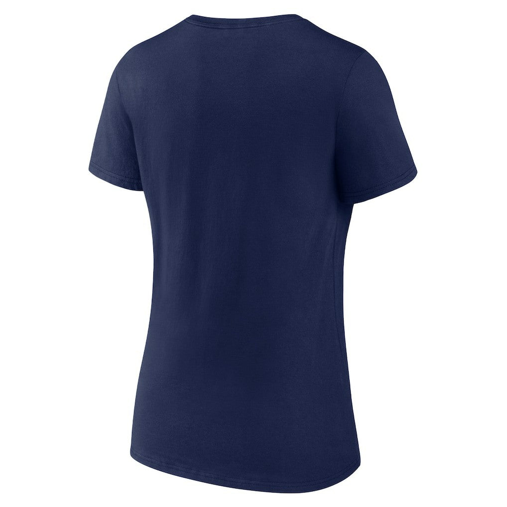 New England Patriots Fanatics Women's Shine Time V-Neck T-Shirt