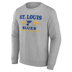 St. Louis Blues Fanatics Fierce Competitor Pullover Sweatshirt Online