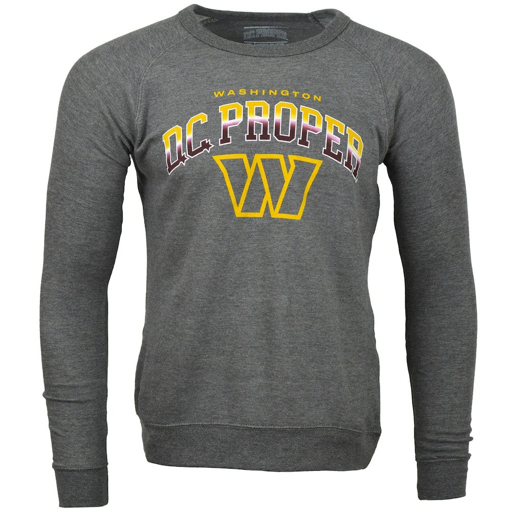 Washington Commanders  DC PROPER Signature Raglan Vintage Pullover Sweatshirt