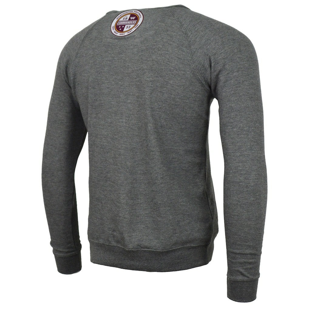 Washington Commanders  DC PROPER Signature Raglan Vintage Pullover Sweatshirt