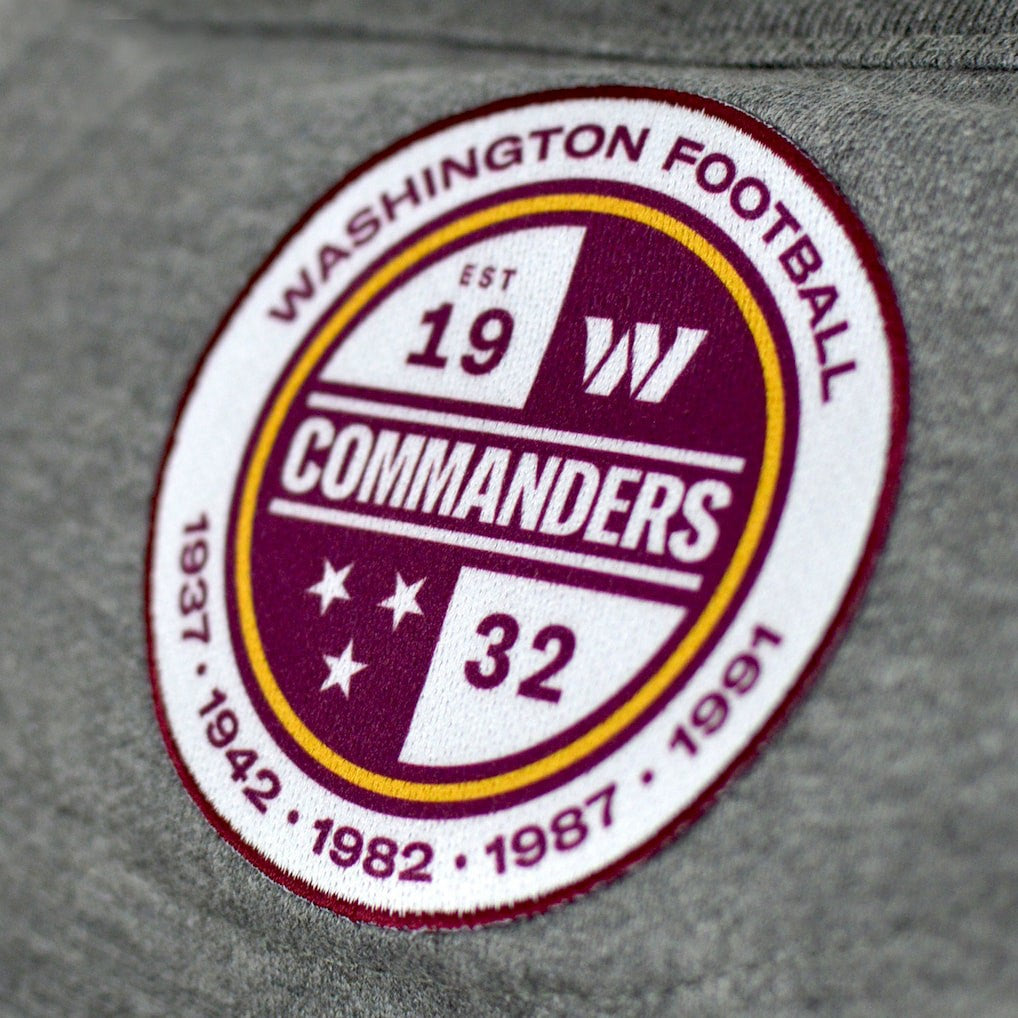 Washington Commanders  DC PROPER Signature Raglan Vintage Pullover Sweatshirt