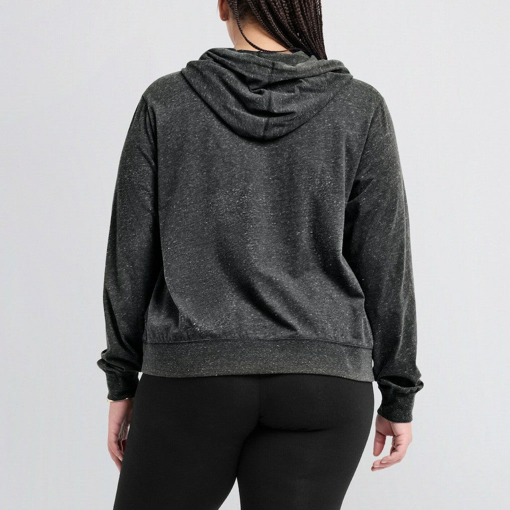 Las Vegas Raiders Nike Women's Gym Vintage Lightweight Pullover Hoodie