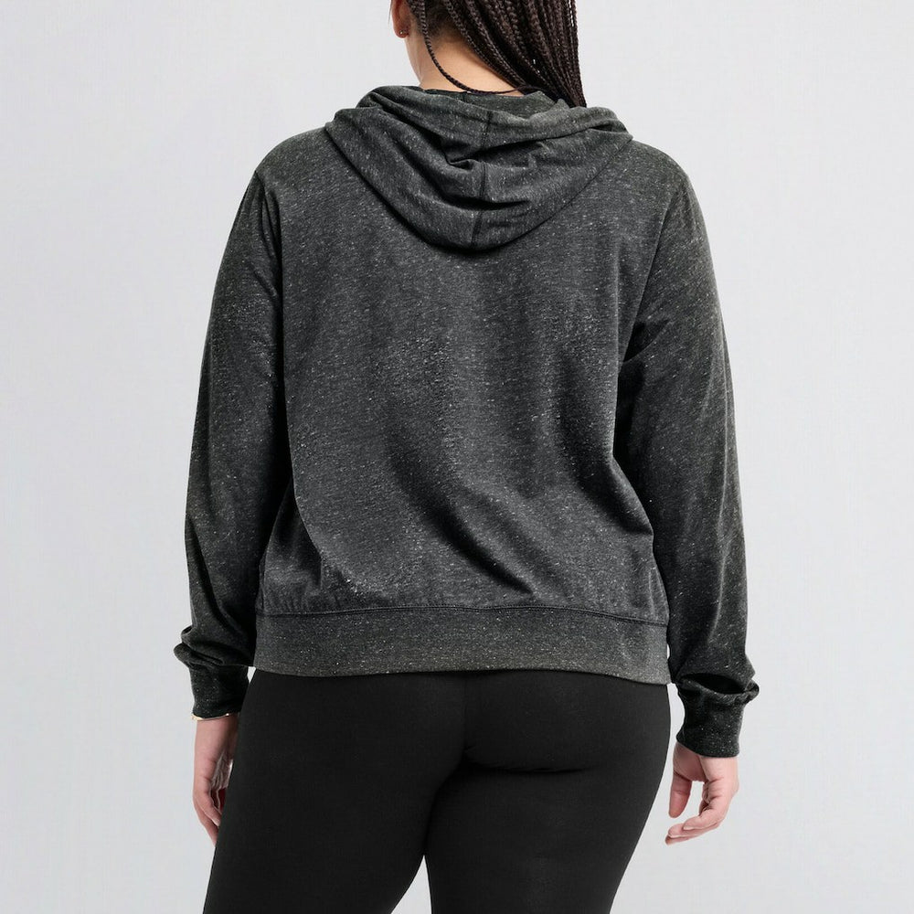 Las Vegas Raiders Nike Women's Gym Vintage Lightweight Pullover Hoodie