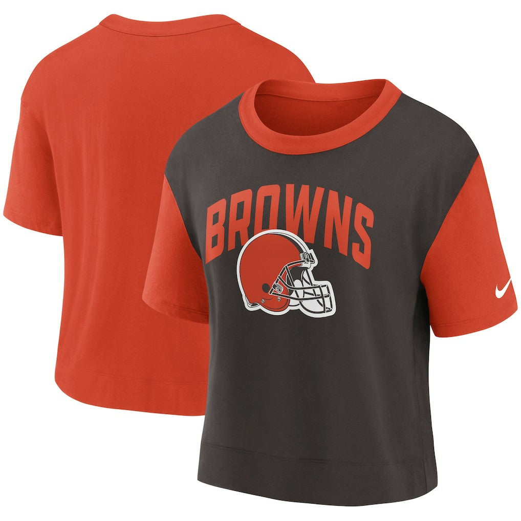 Cleveland Browns Nike Women's High Hip Fashion T-Shirt