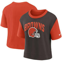 Cleveland Browns Nike Women's High Hip Fashion T-Shirt