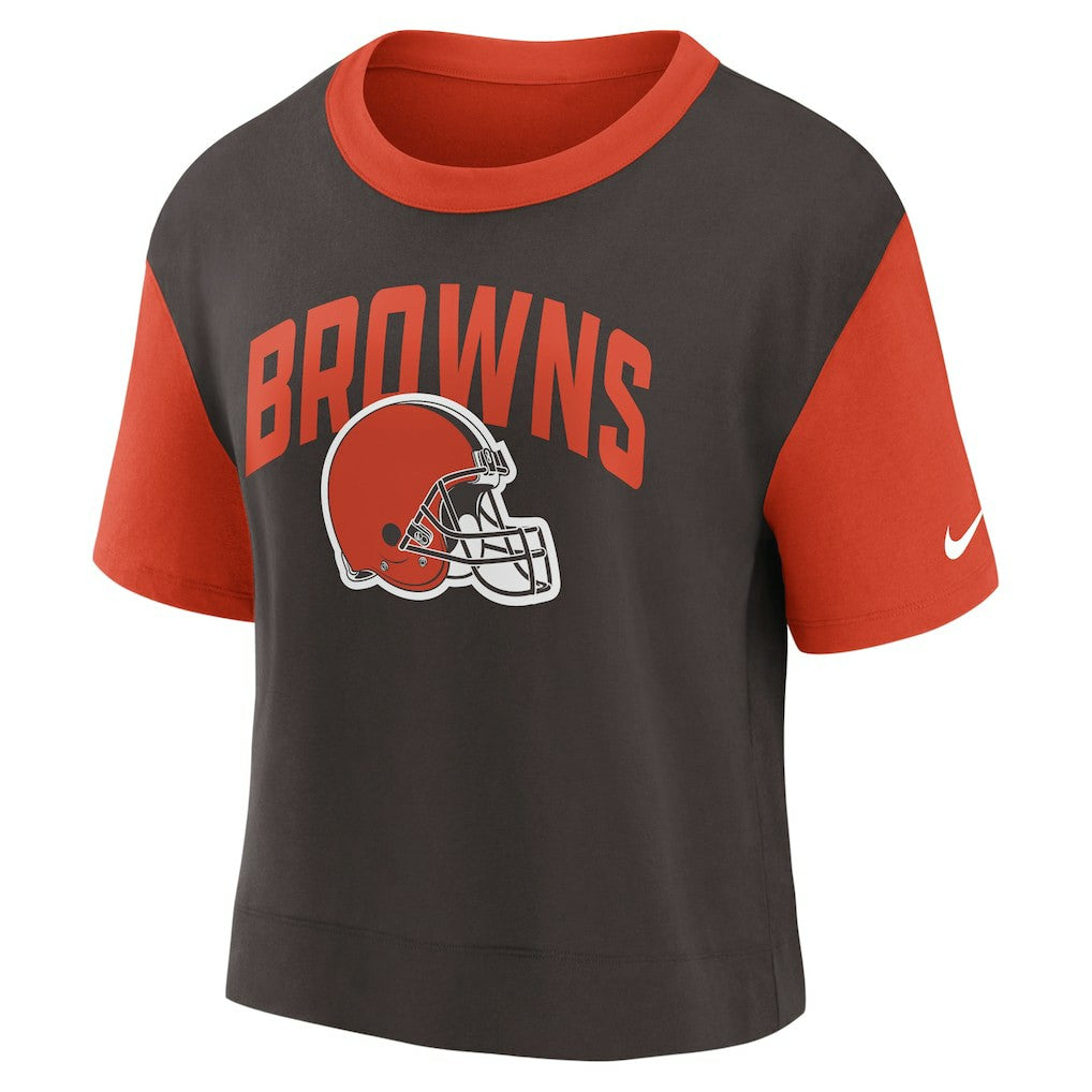 Cleveland Browns Nike Women's High Hip Fashion T-Shirt