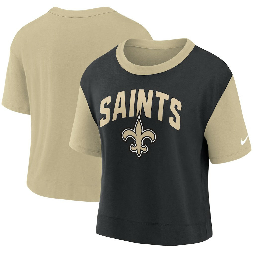 New Orleans Saints Nike Women's High Hip Fashion T-Shirt