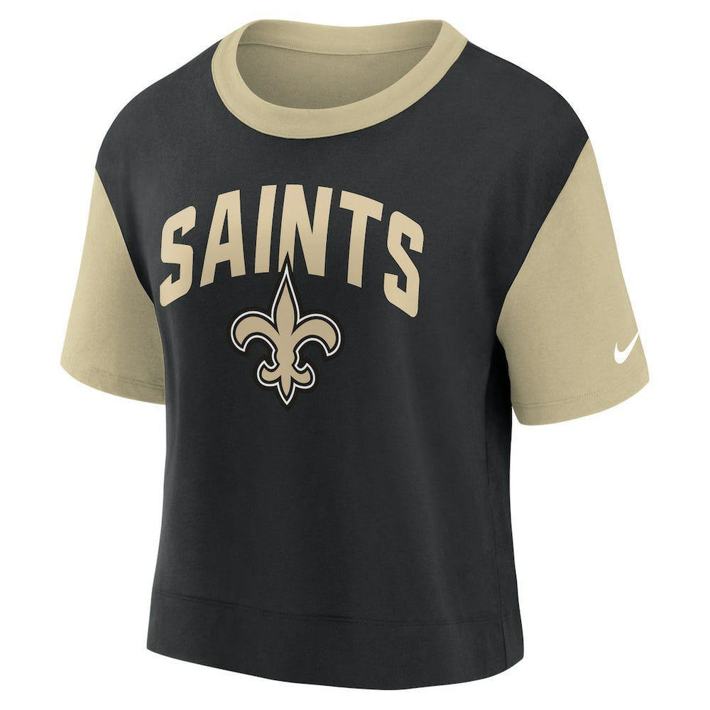 New Orleans Saints Nike Women's High Hip Fashion T-Shirt