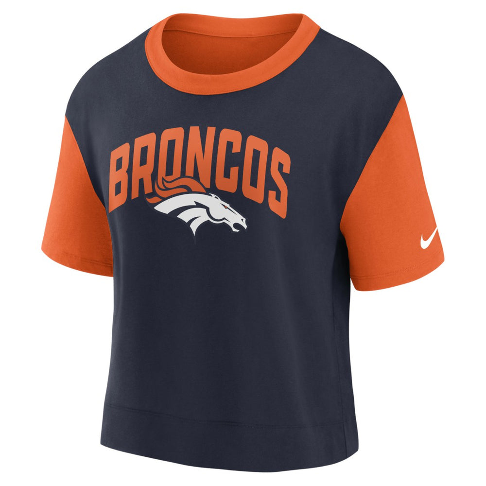 Denver Broncos Nike Women's High Hip Fashion T-Shirt