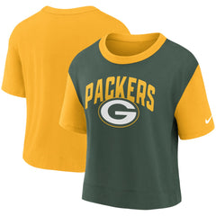 Green Bay Packers Nike Women's High Hip Fashion T-Shirt