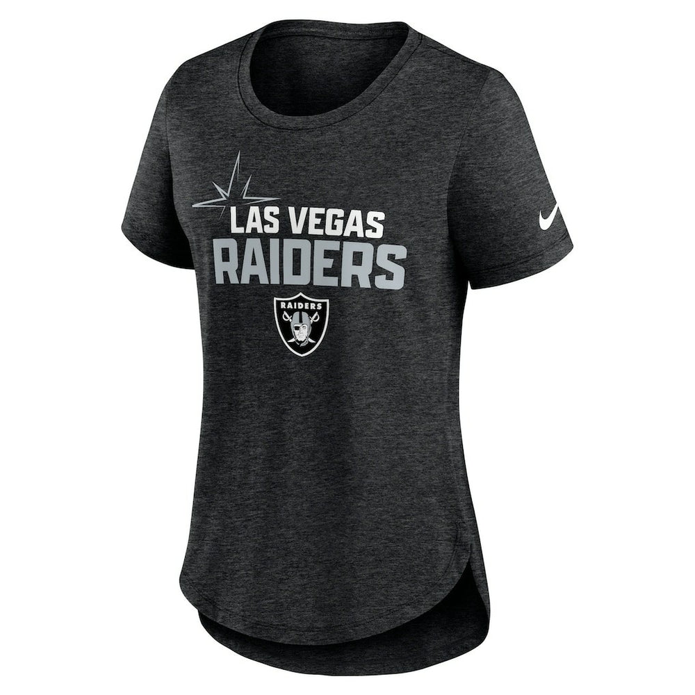 Las Vegas Raiders Nike Women's Local Fashion Tri-Blend T-Shirt
