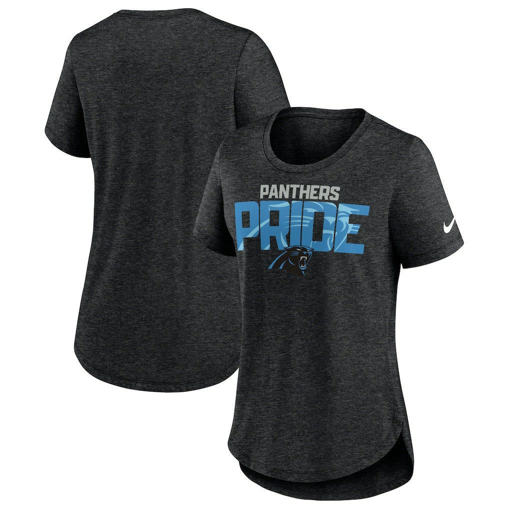 Carolina Panthers Nike Women's Local Fashion Tri-Blend T-Shirt