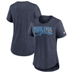 Tennessee Titans Nike Women's Local Fashion Tri-Blend T-Shirt