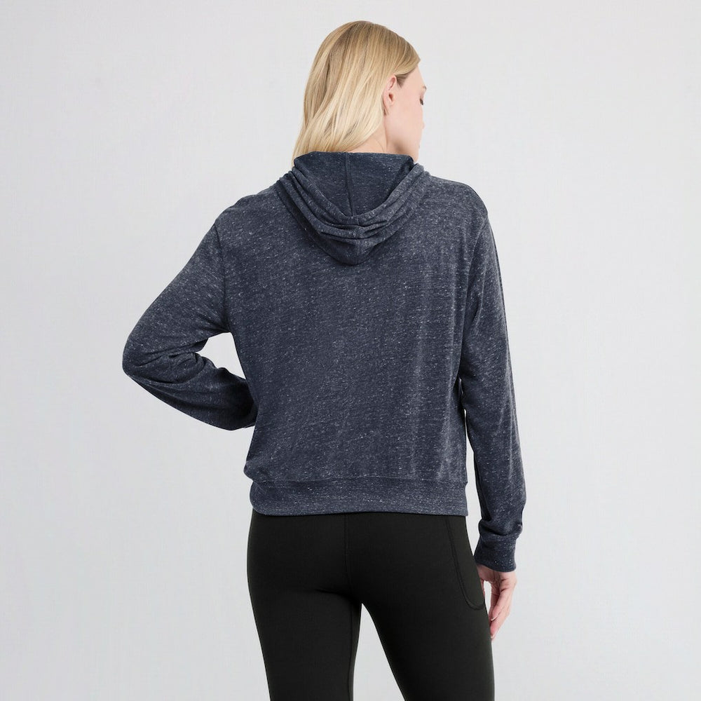 New England Patriots Nike Women's Plus Size Gym Vintage Pullover Hoodie