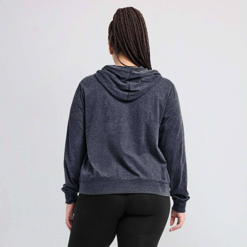 New England Patriots Nike Women's Plus Size Gym Vintage Pullover Hoodie