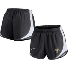 New Orleans Saints Nike Women's Plus Size Tempo Shorts