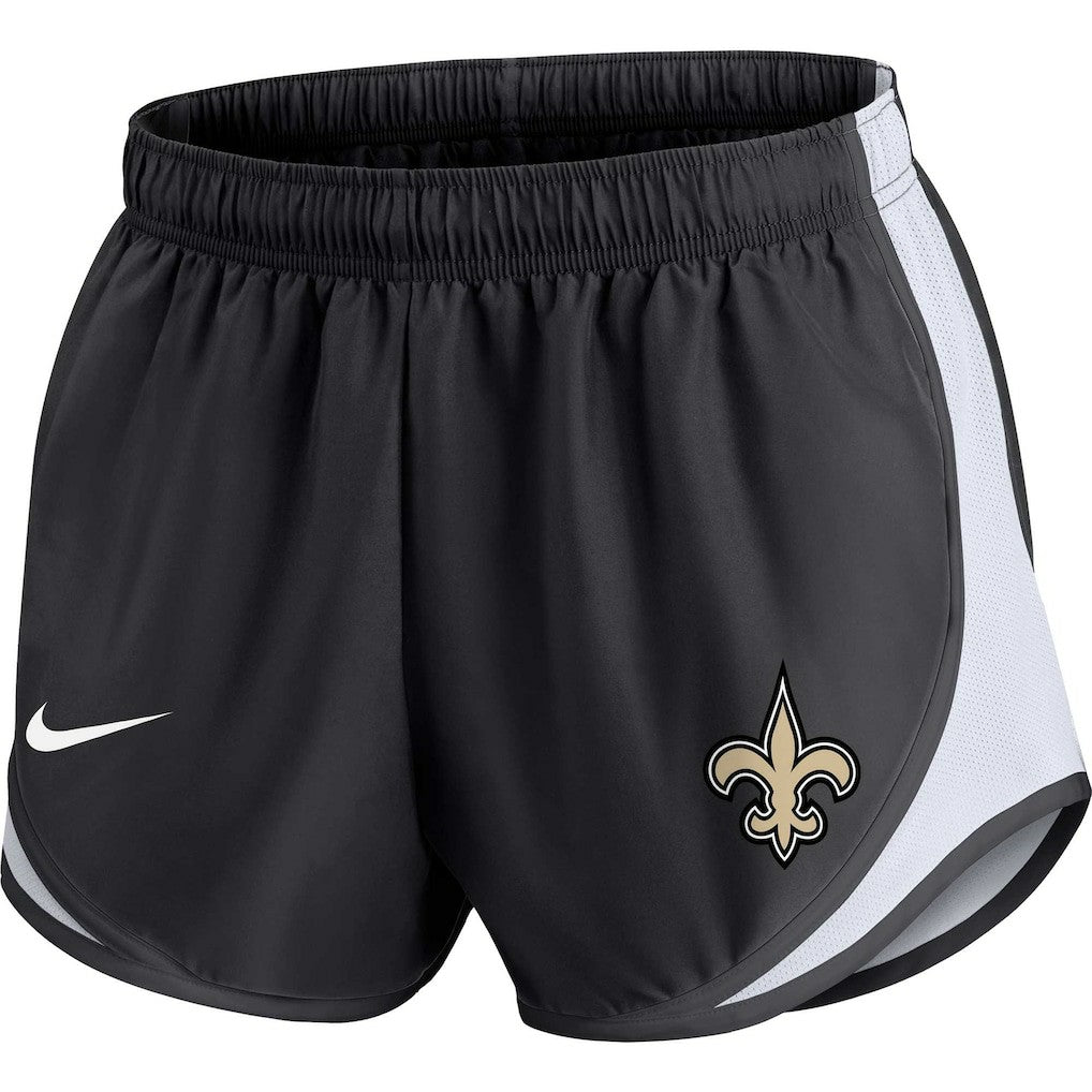 New Orleans Saints Nike Women's Plus Size Tempo Shorts