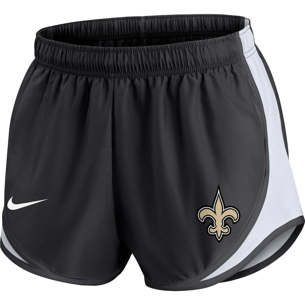New Orleans Saints Nike Women's Plus Size Tempo Shorts