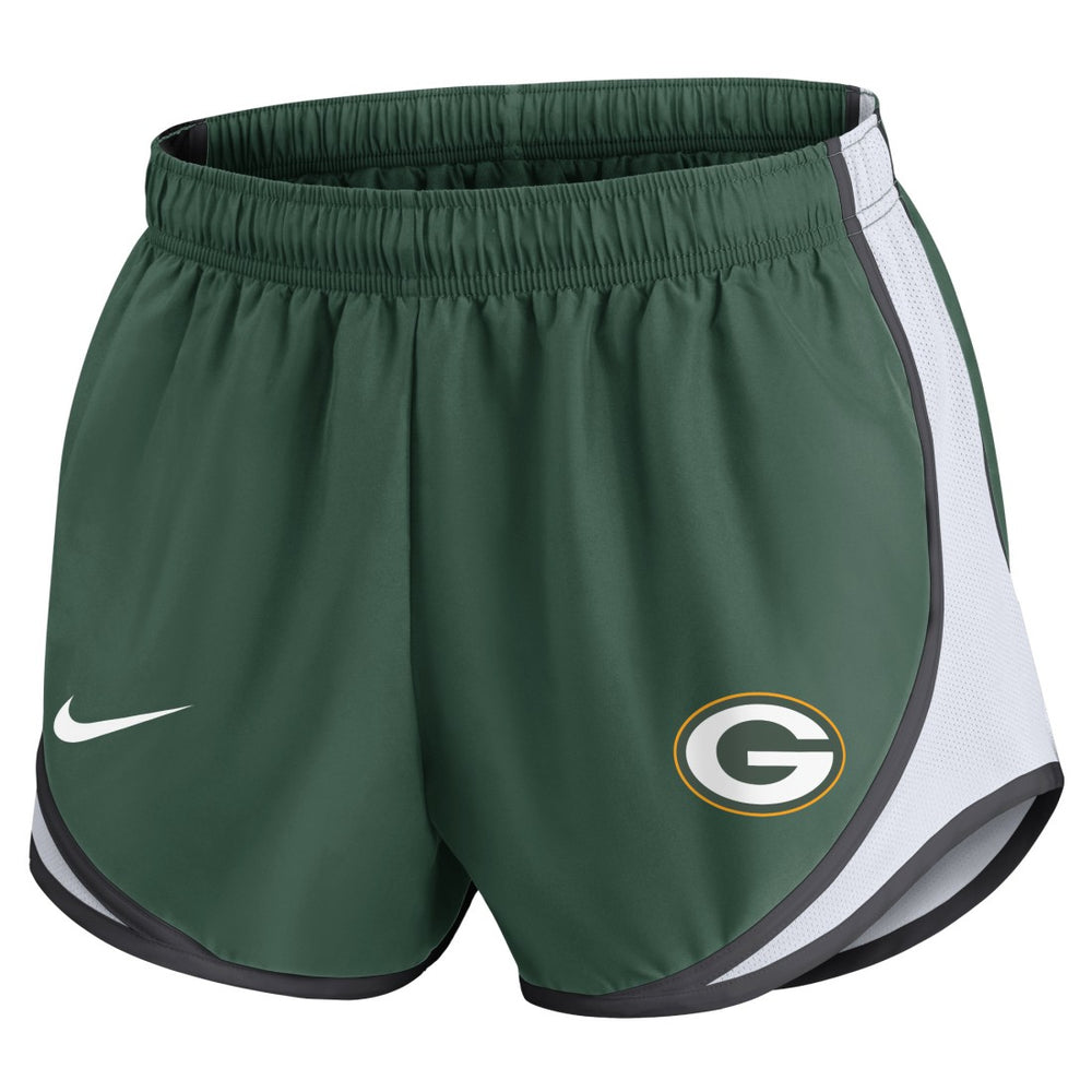 Green Bay Packers Nike Women's Plus Size Tempo Shorts