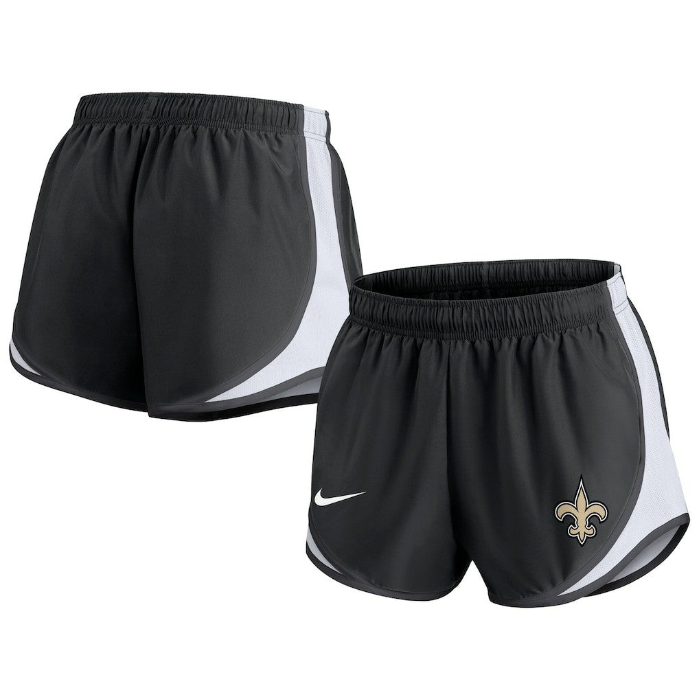 New Orleans Saints Nike Women's Performance Tempo Shorts