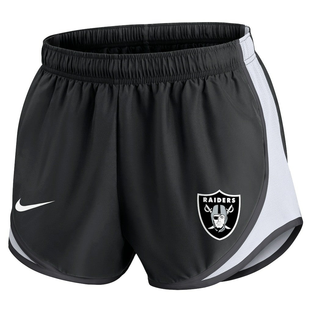 Las Vegas Raiders Nike Women's Performance Tempo Shorts