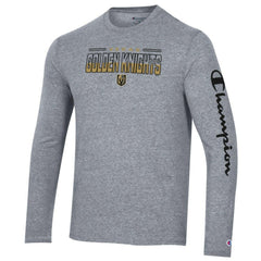 Vegas Golden Knights Champion Tri-Blend Long Sleeve T-Shirt On Sale