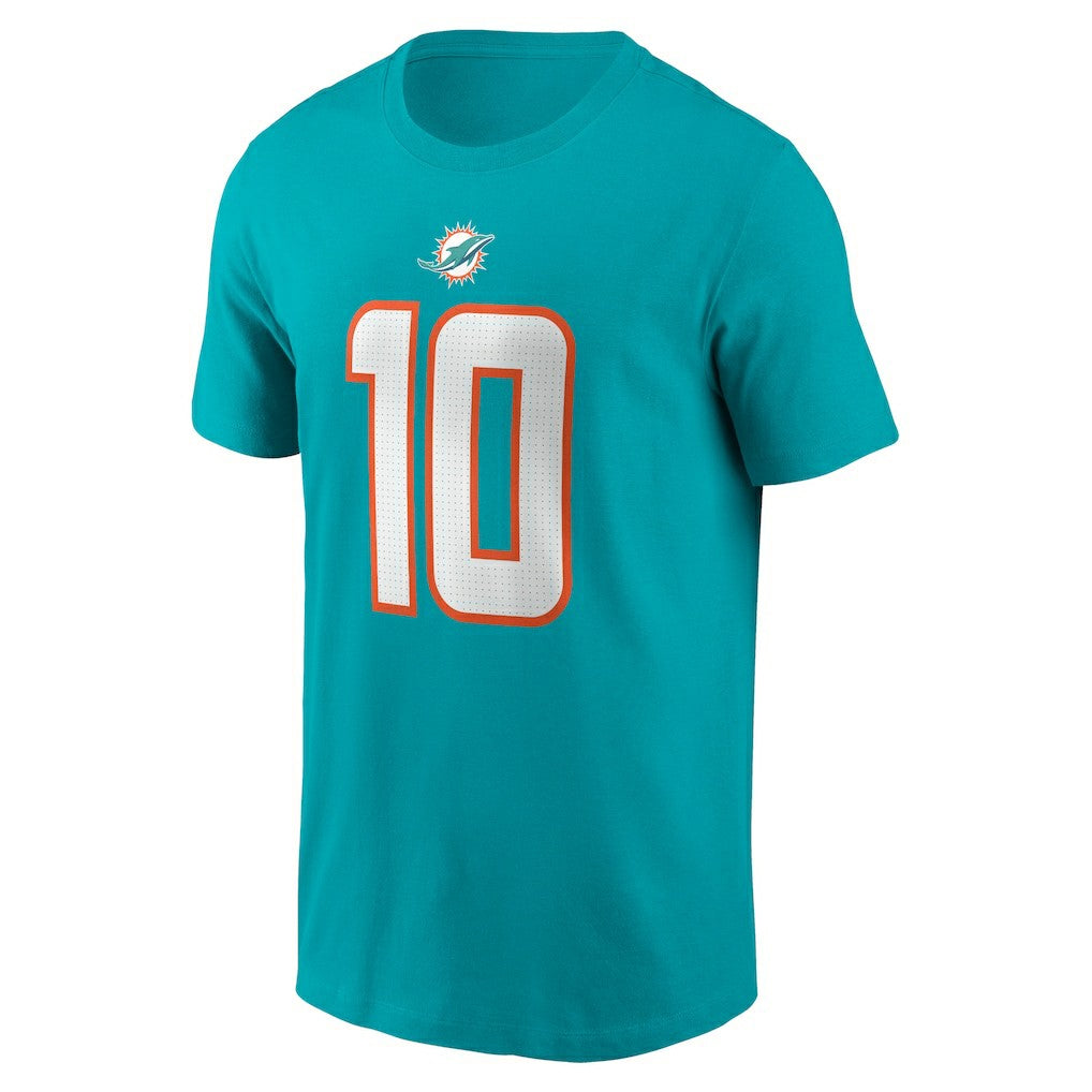 Miami Dolphins Nike Tyreek Hill  Player Name & Number T-Shirt