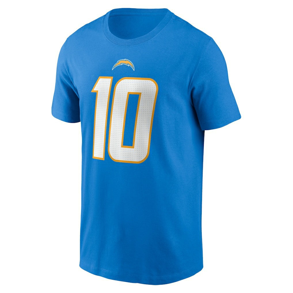 Los Angeles Chargers Nike Justin Herbert  Player Name & Number T-Shirt