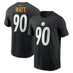Pittsburgh Steelers Nike T.J. Watt  Player Name & Number T-Shirt