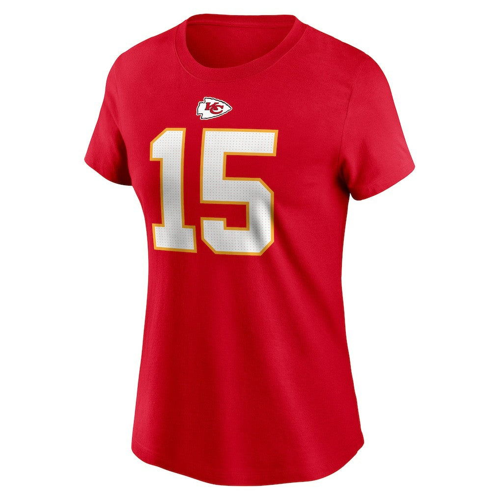 Kansas City Chiefs Nike Patrick Mahomes  Women's Player Name & Number T-Shirt