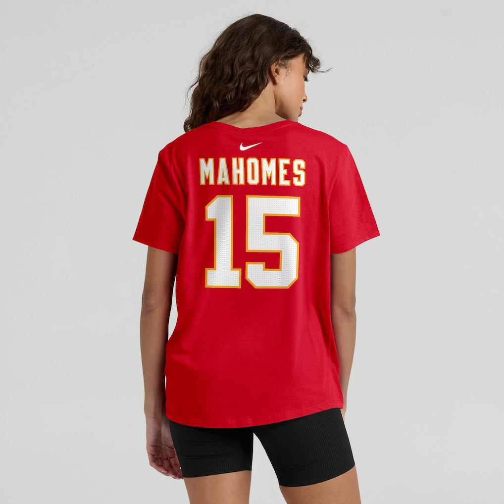 Kansas City Chiefs Nike Patrick Mahomes  Women's Player Name & Number T-Shirt