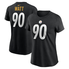 Pittsburgh Steelers Nike T.J. Watt  Women's Player Name & Number T-Shirt