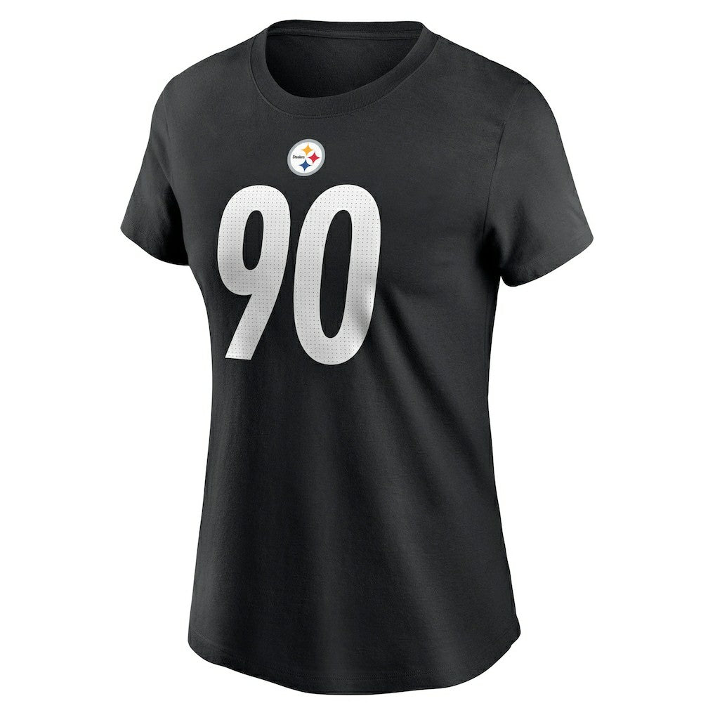 Pittsburgh Steelers Nike T.J. Watt  Women's Player Name & Number T-Shirt