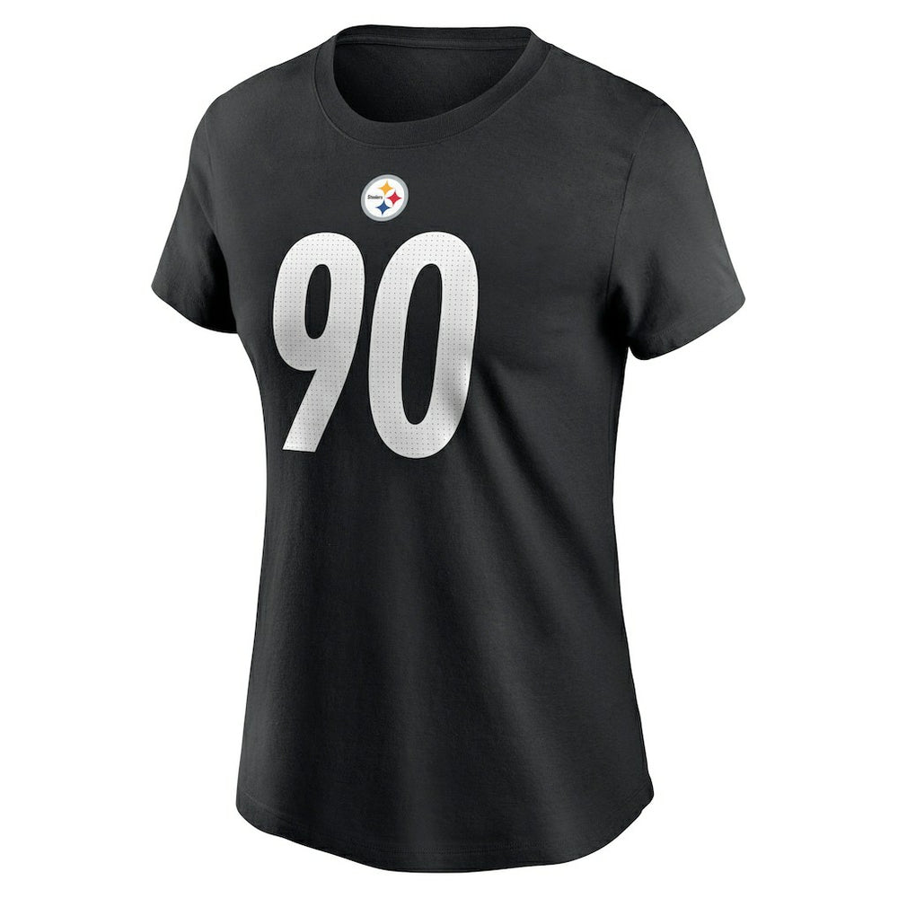 Pittsburgh Steelers Nike T.J. Watt  Women's Player Name & Number T-Shirt