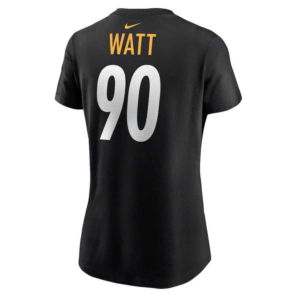 Pittsburgh Steelers Nike T.J. Watt  Women's Player Name & Number T-Shirt