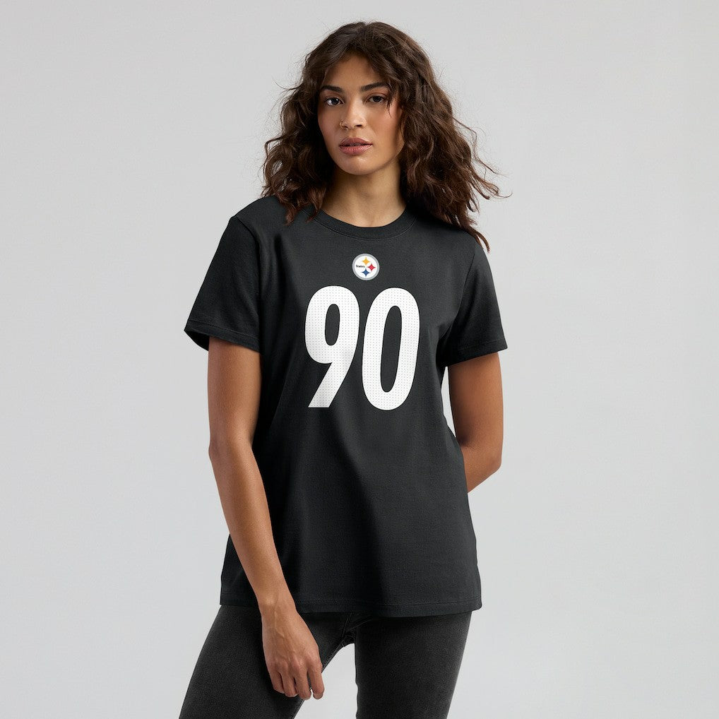 Pittsburgh Steelers Nike T.J. Watt  Women's Player Name & Number T-Shirt