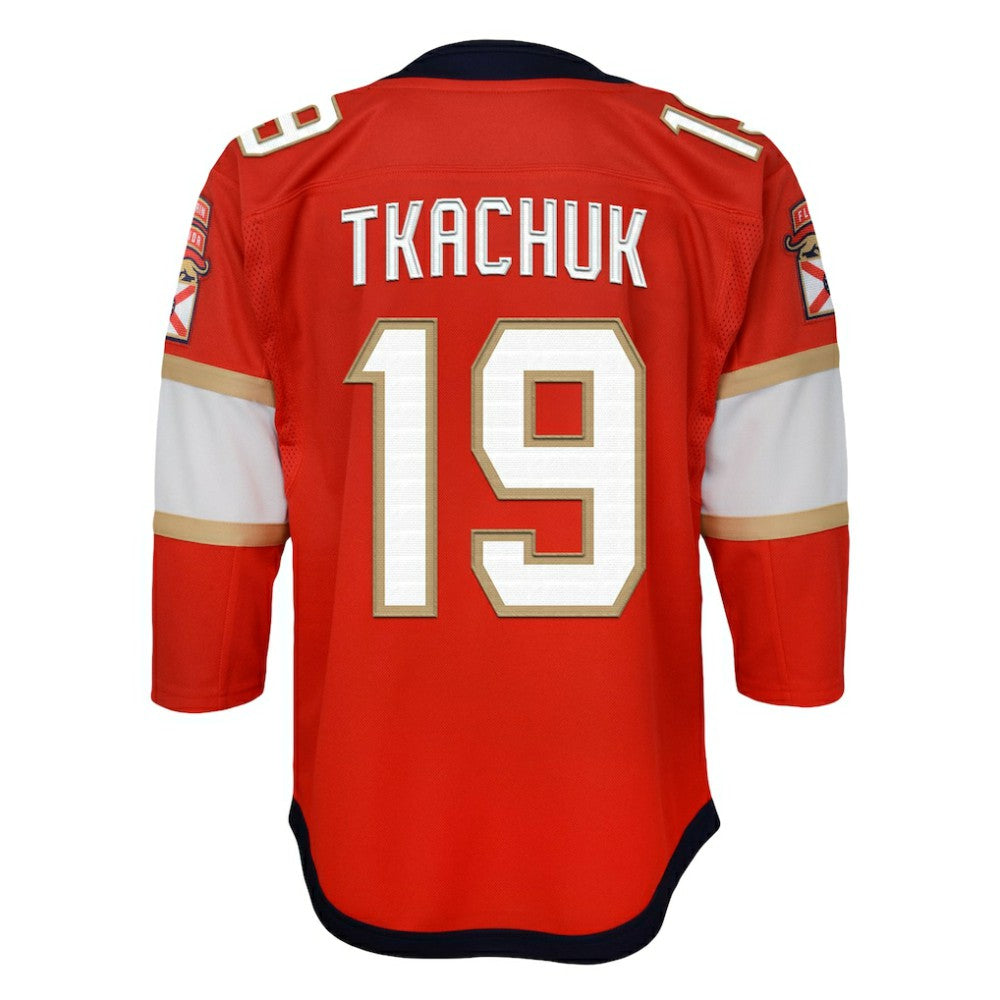 Matthew Tkachuk Florida Panthers Youth Home Premier Player Jersey On Sale