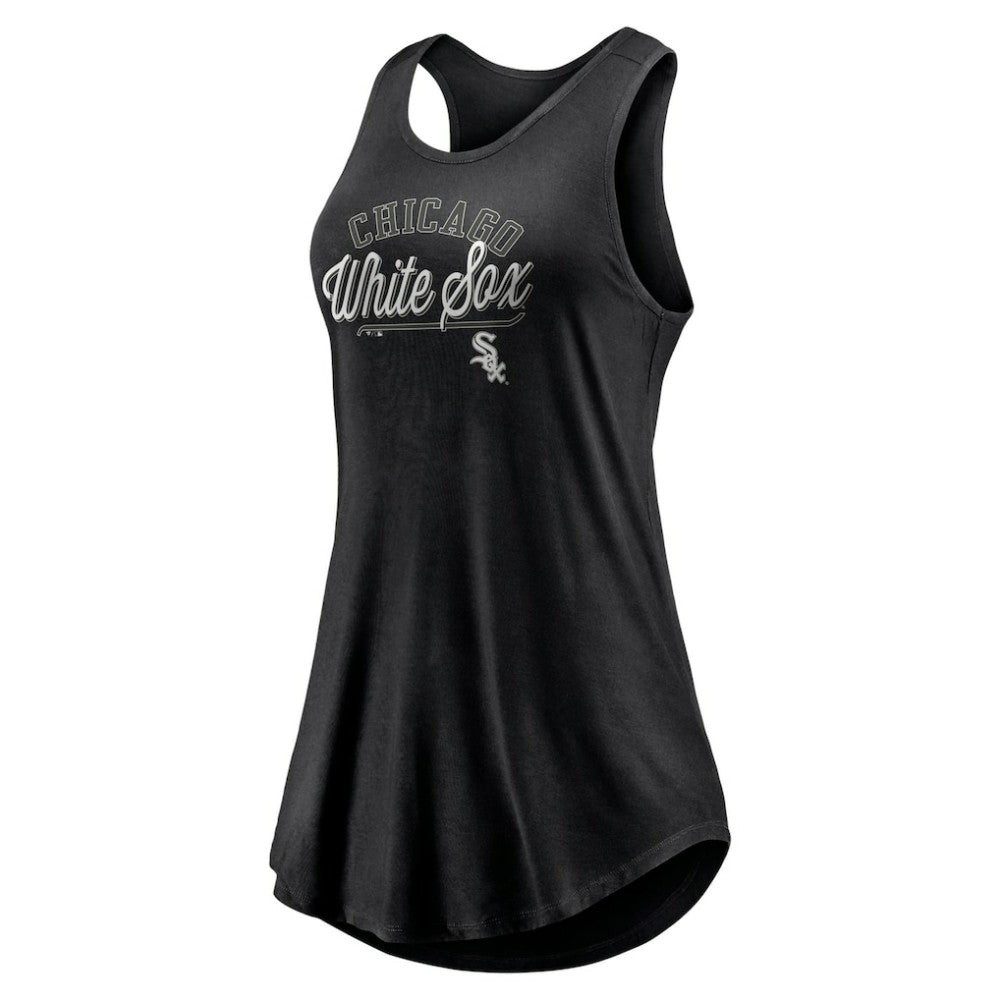 Chicago White Sox Fanatics Women's Simplicity Swing Racerback Scoop Neck Tank Top | MLB Sale