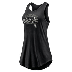 Chicago White Sox Fanatics Women's Simplicity Swing Racerback Scoop Neck Tank Top | MLB Sale