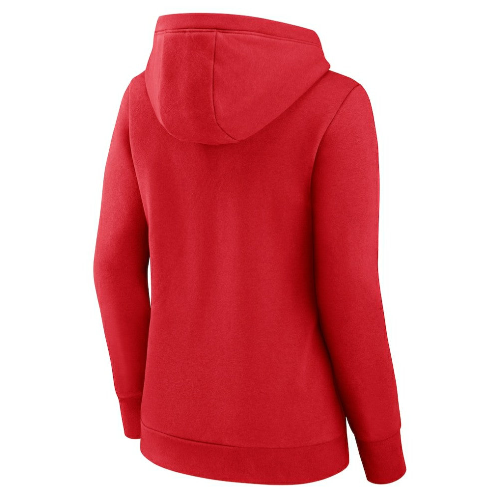 St. Louis Cardinals Fanatics Women's Simplicity Crossover V-Neck Pullover Hoodie | MLB Near me