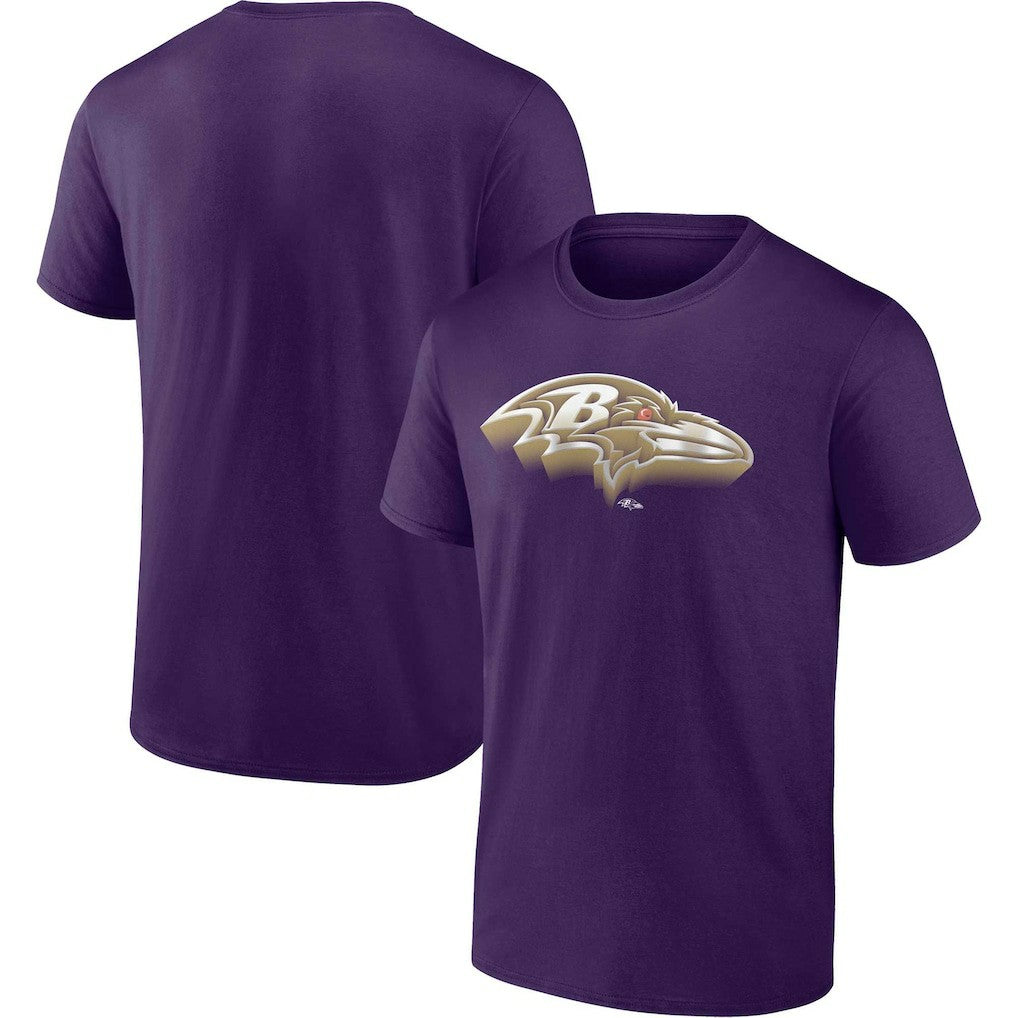 Baltimore Ravens Fanatics Chrome Dimension T-Shirt