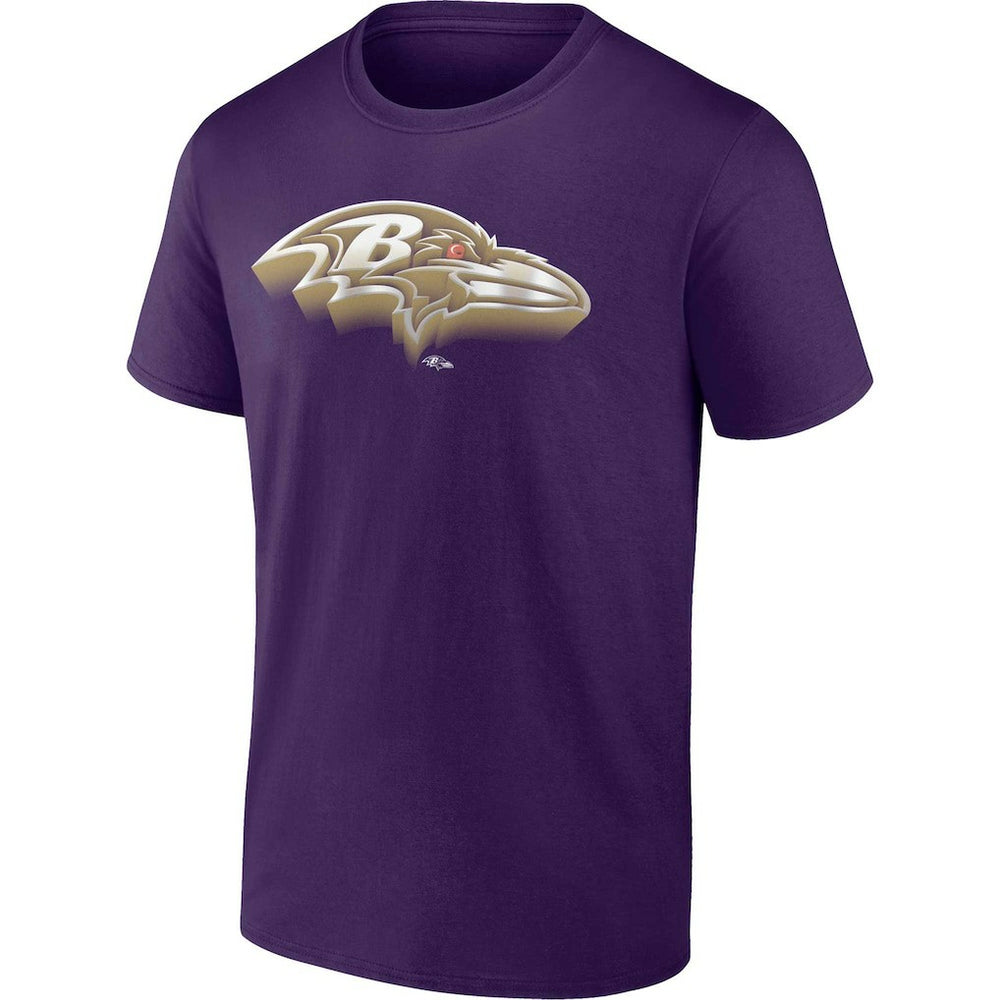 Baltimore Ravens Fanatics Chrome Dimension T-Shirt