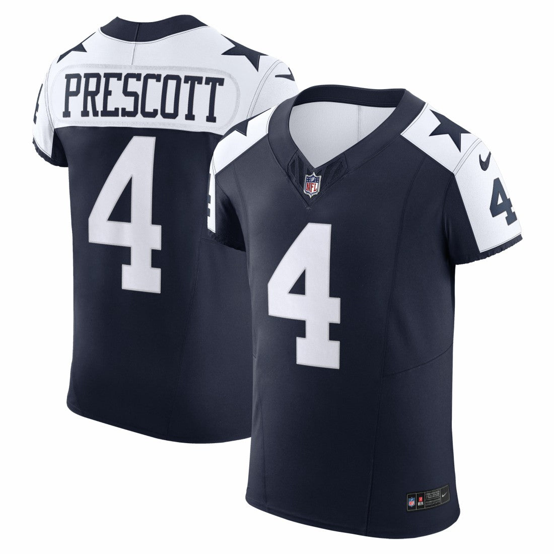 Dallas Cowboys Nike Dak Prescott  Alternate Vapor F.U.S.E. Elite Jersey