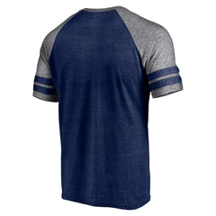 Boston Red Sox Fanatics Utility Two-Stripe Raglan Tri-Blend T-Shirt | MLB On Sale