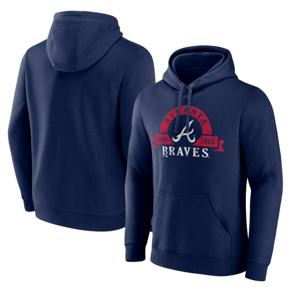 Atlanta Braves Fanatics Big & Tall Utility Pullover Hoodie | MLB New