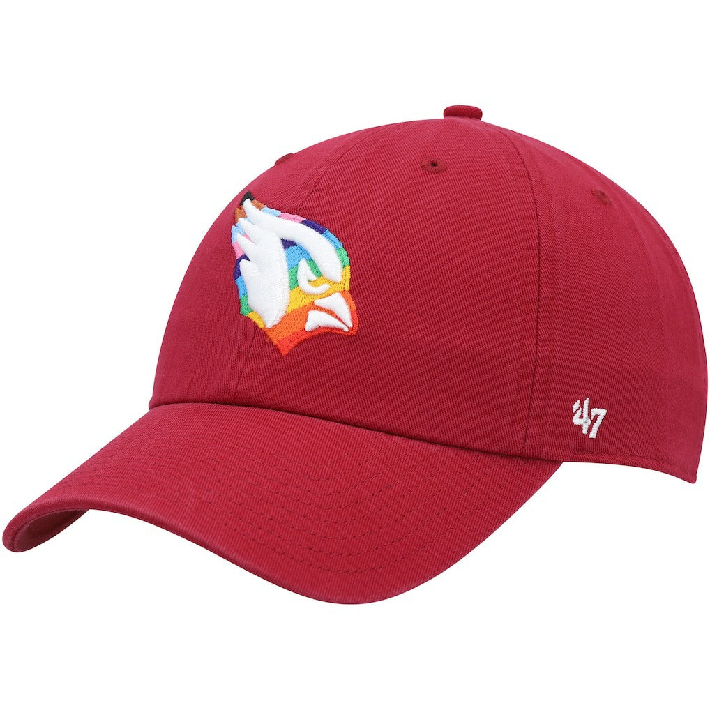 Arizona Cardinals 47 brand '47 Pride Clean Up Adjustable Hat